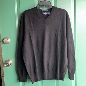 Allen Solly men’s size large 100% cashmere sweater black